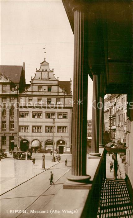 LEIPZIG Sachsen Messamt Alte Waage