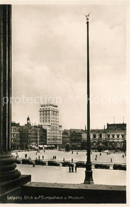 LEIPZIG Sachsen Europahaus und Museum