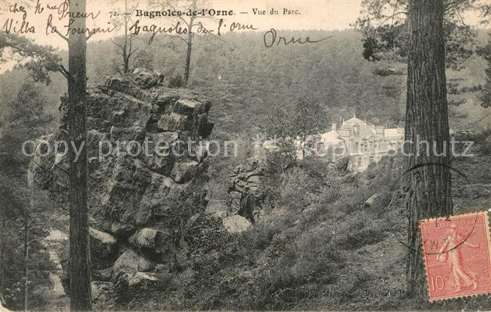Bagnoles-de-l Orne Vue du Parc