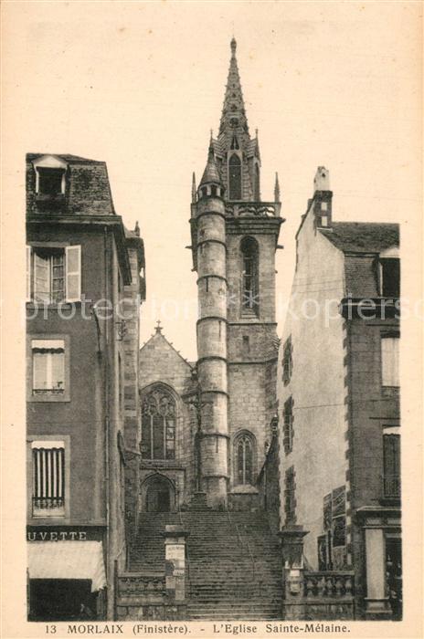 Morlaix Eglise Sainte Melaine