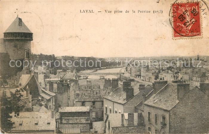 Laval Mayenne Vue prise de la Perrine