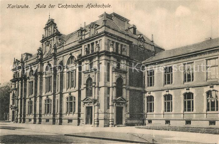 Karlsruhe Baden Aula der Technischen Hochschule