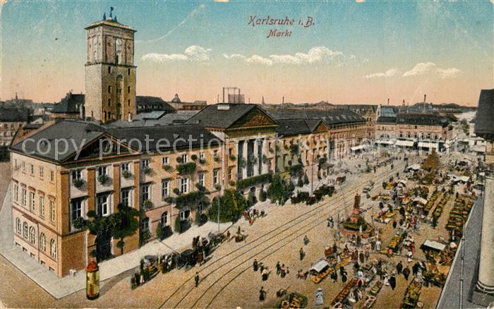 Karlsruhe Baden Markt