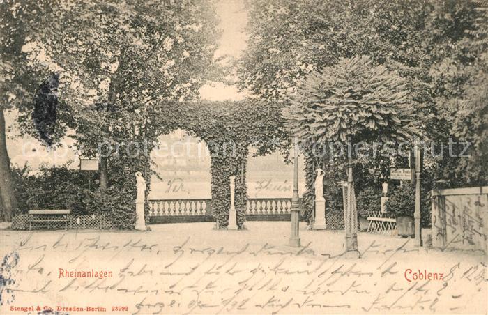 Coblenz Koblenz Rheinanlagen