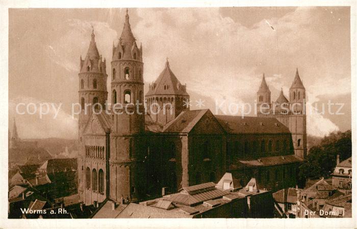 Worms Rhein Der Dom
