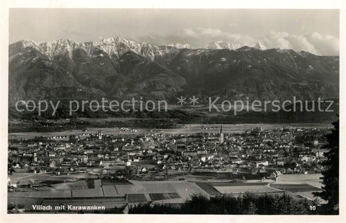 Villach Kaernten mit Karawanken