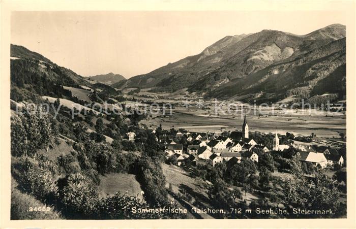 Gaishorn See Panorama