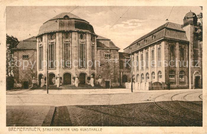 Bremerhaven Stadttheater und Kunsthalle
