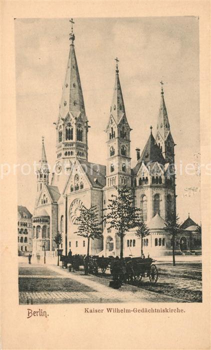 Berlin Kaiser Wilhelm Gedaechtniskirche
