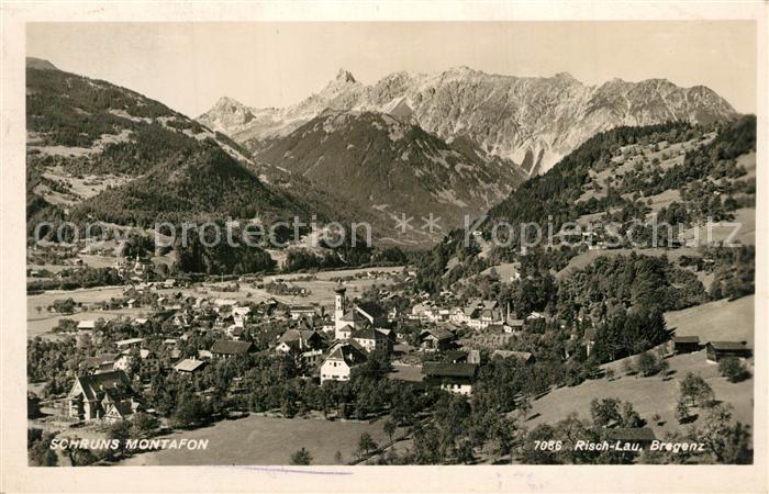Schruns Tschagguns Panorama im Montafon