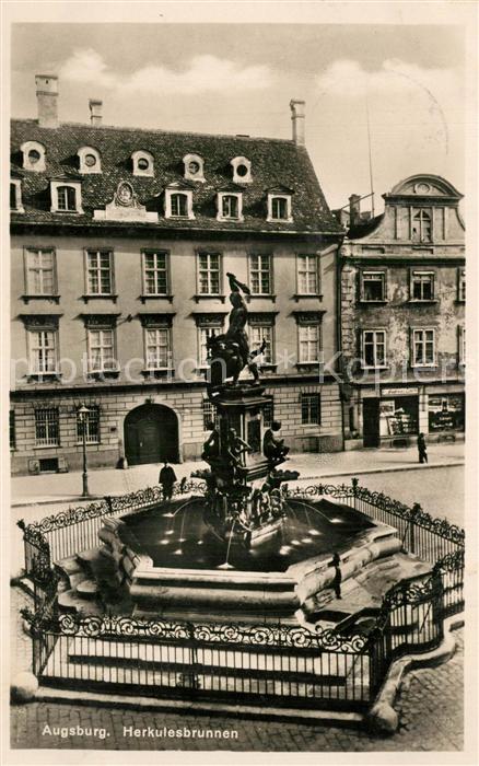 Augsburg Herkulesbrunnen