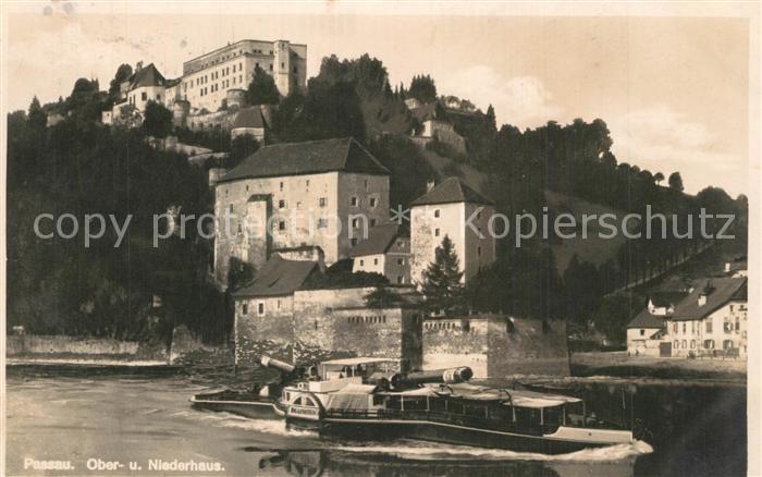 Passau Festungen Ober und Niederhaus