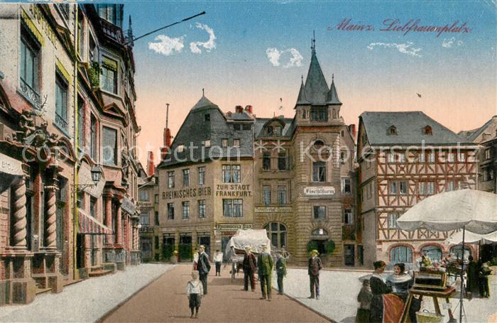 Mainz Rhein Liebfrauenplatz