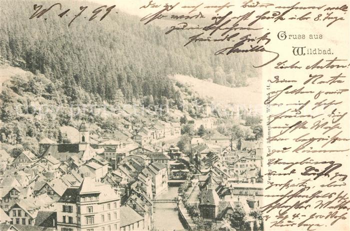 Wildbad Schwarzwald Panorama