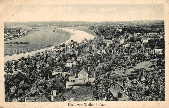 Dresden Blick von Weisser Hirsch