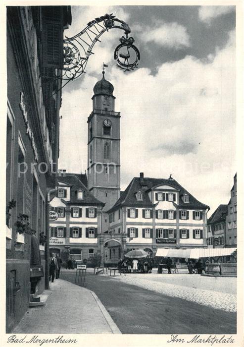 Bad Mergentheim Am Marktplatz