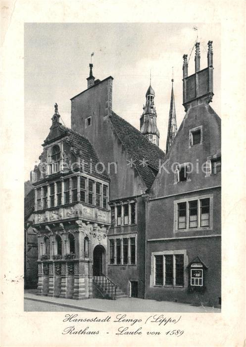 Lemgo Rathaus Laube von 1589