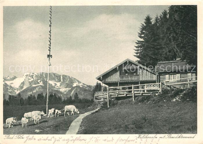 Bad Toelz Waldherralm mit Benediktenwand