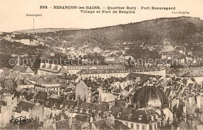 Besancon les Bains Quartier Ruty Fort Beauregard