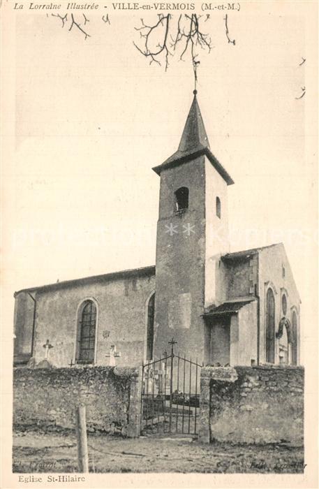 Ville-en-Vermois Eglise St-Hilaire