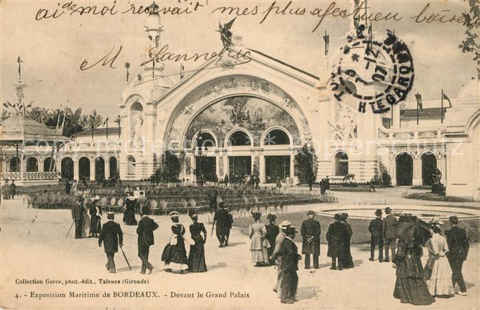 Bordeaux Exposition Maritime Grand Palais
