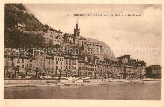 Grenoble Quais de l'Isere Ste-Marie