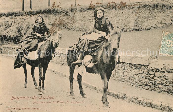 Bagneres-de-Luchon Paysannes de la Vallee de Larbouste