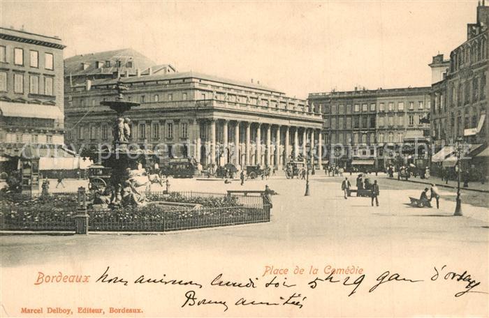 Bordeaux Place de la Comedie