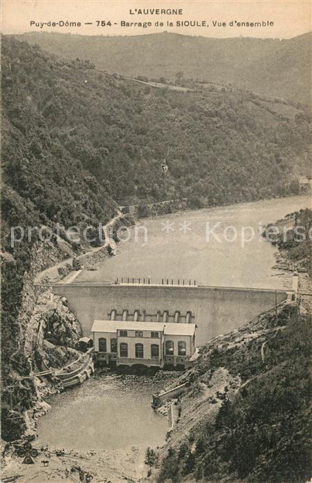 Puy-de-Dome Barrage de la Sioule