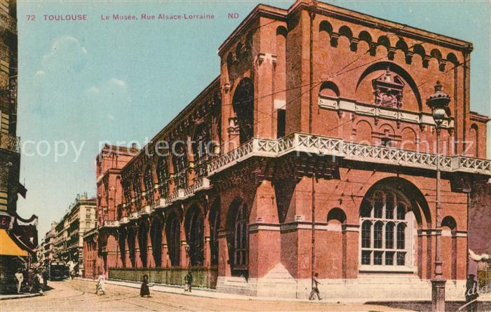 Toulouse Haute-Garonne Musee Rue Alsace-Lorraine