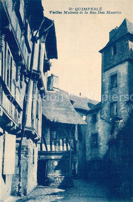 Quimperle Vieilles Maisons Rue Don Maurice