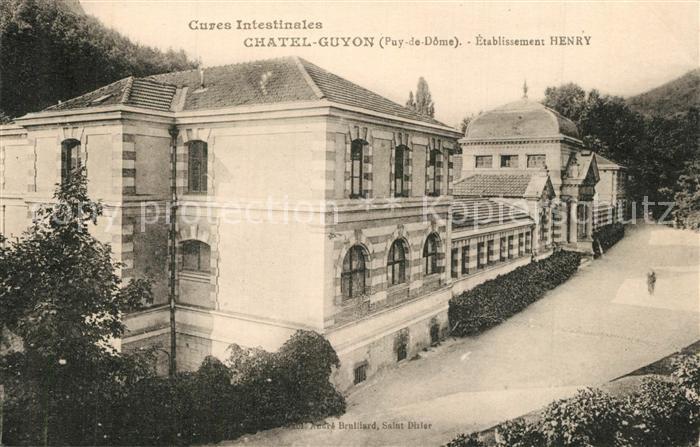 Chatel-Guyon Cures Intestinales Etablissement Henry