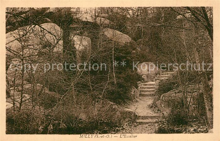 Milly-Lamartine Escalier