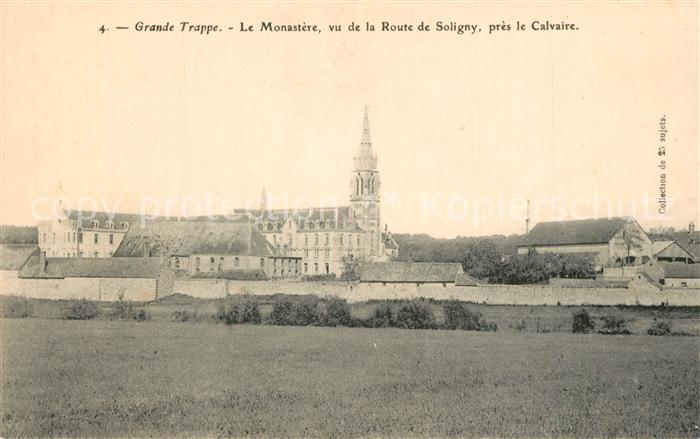 Grande Trappe Monastere Route de Soligny Calvaire