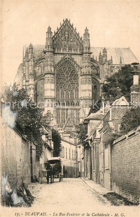 Beauvais 60 Rue Feutrier Cathedrale