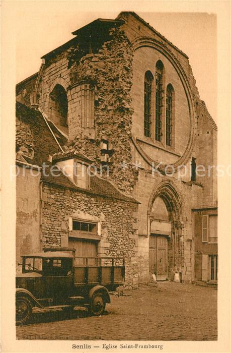 Senlis Oise Eglise Saint-Frambourg