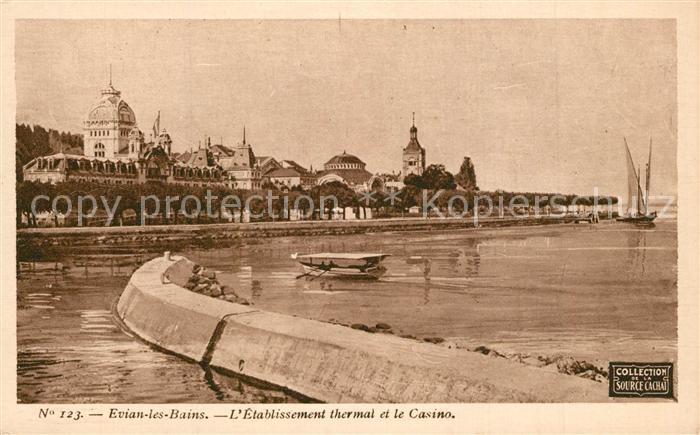 Evian-les-Bains Haute Savoie Etablissement Thermal Casino