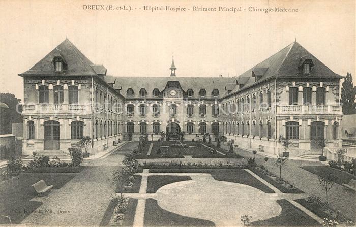Dreux Hopital-Hospice Batiment Principal Chirurgie Medecine
