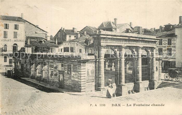 Dax Landes Fontaine chaude