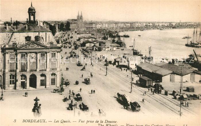 Bordeaux Quais Douane