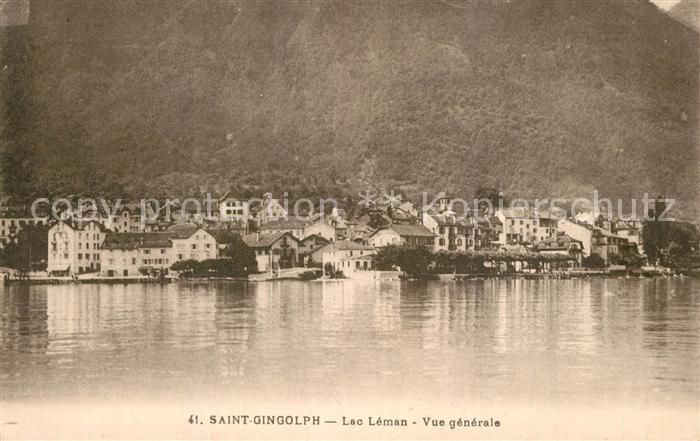 Saint-Gingolph Haute Savoie Lac Leman