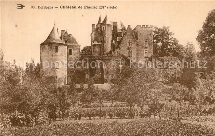 Castelnaud-la-Chapelle Chateau de Fayrac