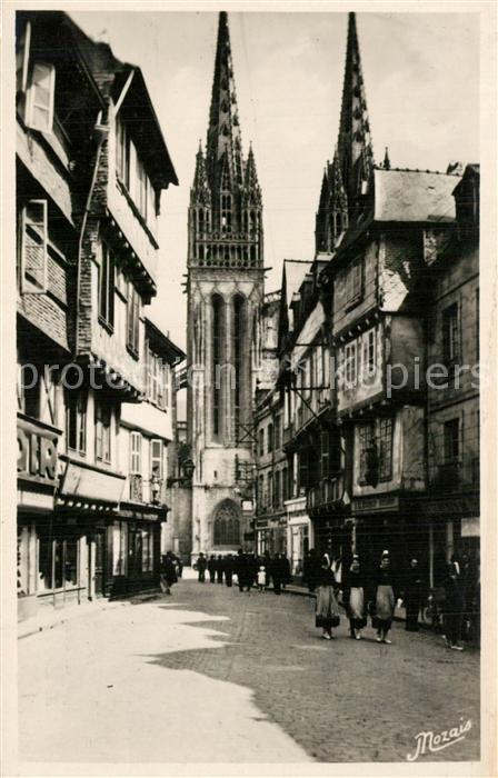 Quimper Cathedrale Rue Kereon