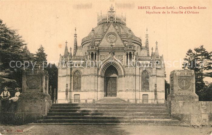Dreux Chapelle St-Louis Sepulture de la Famille d Orleans