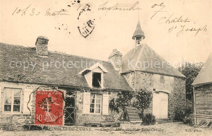 Bagnoles-de-l Orne Chapelle Miraculeuse de Saint-Ortaire