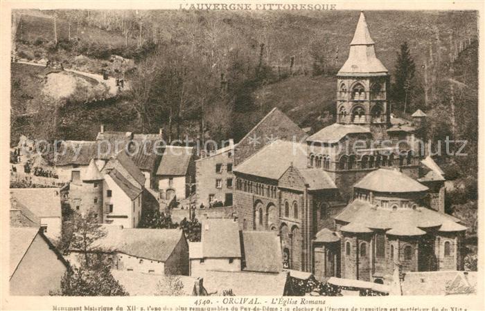 Orcival Eglise Romane