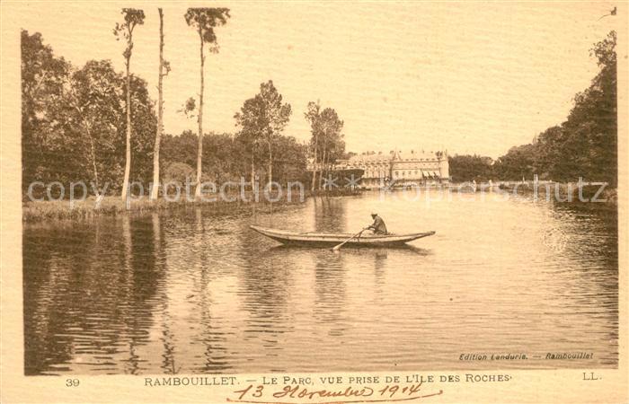 Rambouillet Parc Ile des Roches