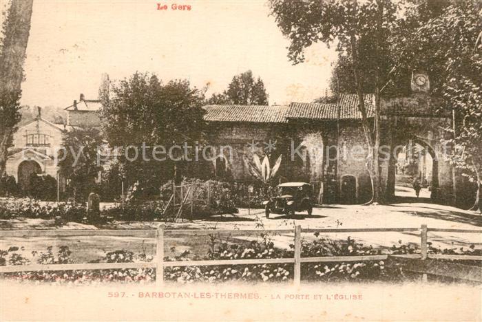 Barbotan les Thermes Porte Eglise