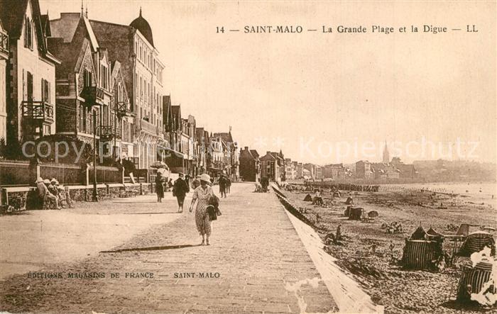 Saint-Malo 35 Grande Plage Digue