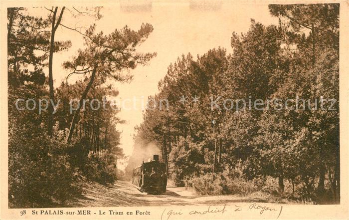 Saint-Palais-sur-Mer Tram en Foret